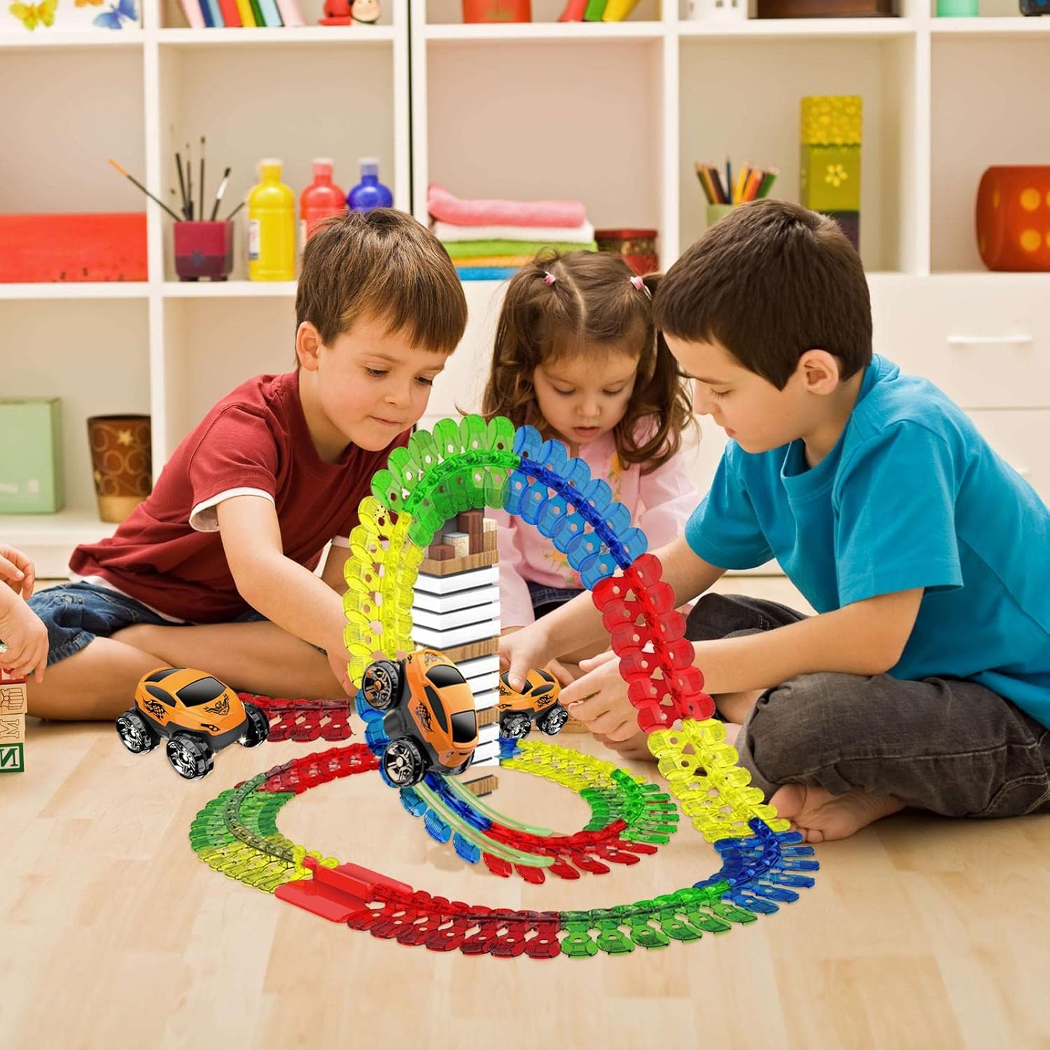 Changeable Luminous Track 92 Pcs Changeable Luminous Track 92 Pcs