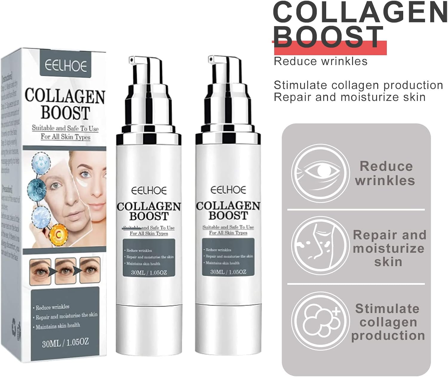 EELHOE Collagen Boost Anti-Aging Serum 30ml EELHOE Collagen Boost Anti-Aging Serum 30ml
