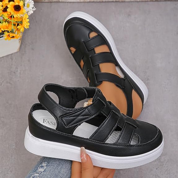 Hook And Loop Closed-Toe Sandals 6011 Hook And Loop Closed-Toe Sandals 6011