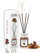 EYFEL Cocoa Reed Diffusers 120ml - TUZZUT Qatar Online Shopping