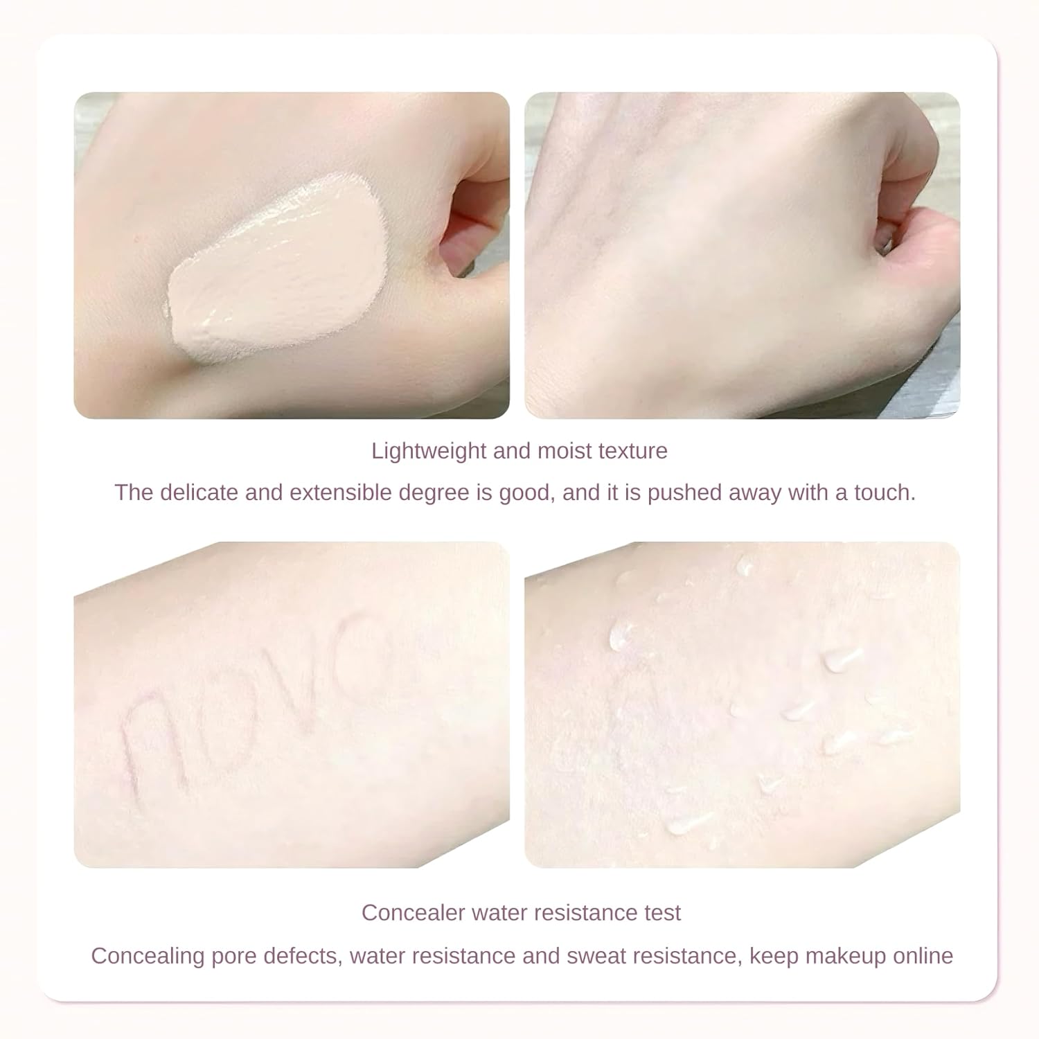 Novo Dual-Action Cushion Foundation & Powder - 13g Cushion + 6.5g Powder - Full Coverage, Waterproof, Hydrating, Dewy Skin Finish - Buildable, Lightweight, Pearl Powder & Bird’s Nest Extract. Novo Dual-Action Cushion Foundation & Powder - 13g Cushion + 6.5g Powder - Full Coverage, Waterproof, Hydrating, Dewy Skin Finish - Buildable, Lightweight, Pearl Powder & Bird’s Nest Extract.