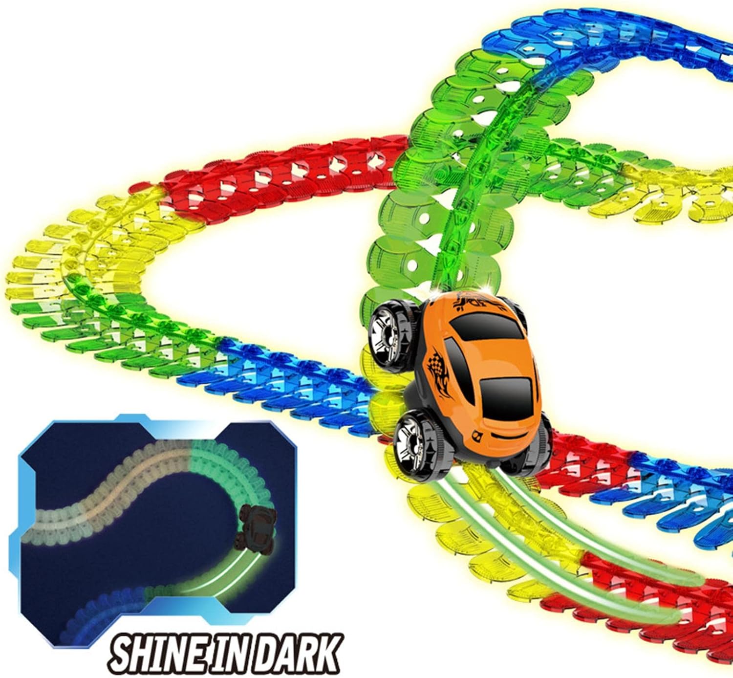 Changeable Luminous Track 92 Pcs Changeable Luminous Track 92 Pcs