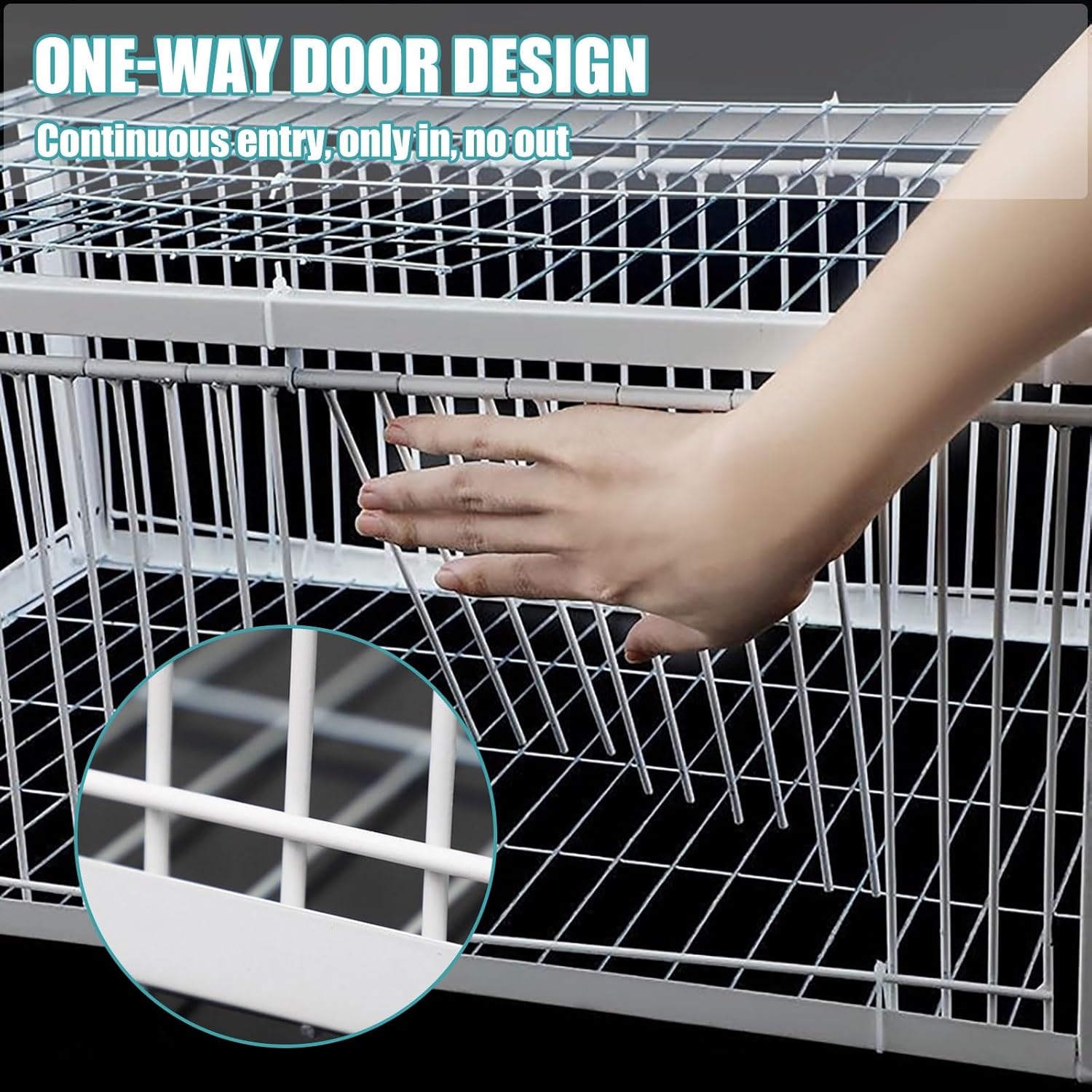 Multifunctional Birdcage, 2 Way Entrance Multifunctional Birdcage, 2 Way Entrance