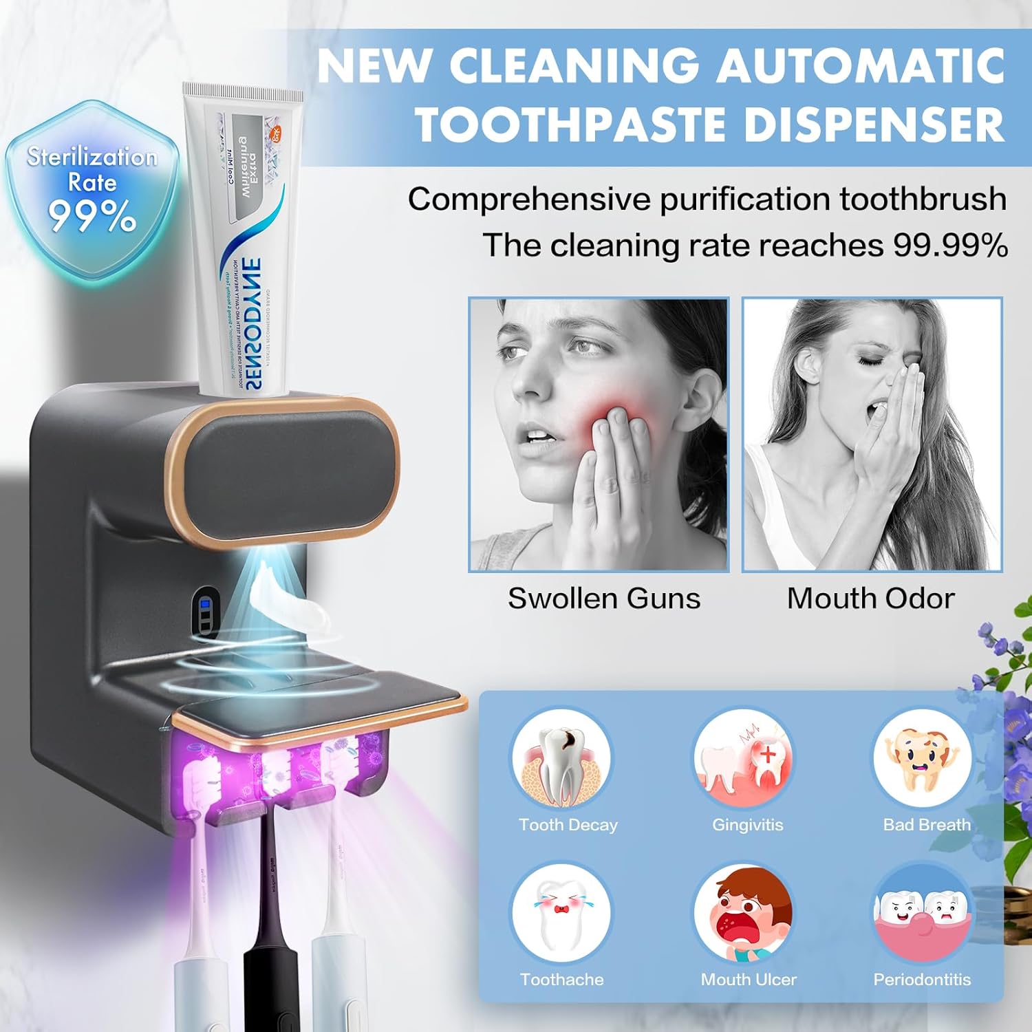 Automatic Toothpaste Dispenser Automatic Toothpaste Dispenser