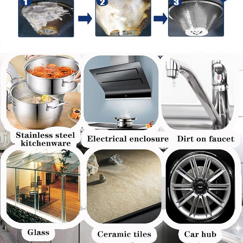 Jue-Fish Stainless Steel Clean Wax 100g - TUZZUT Qatar Online Shopping