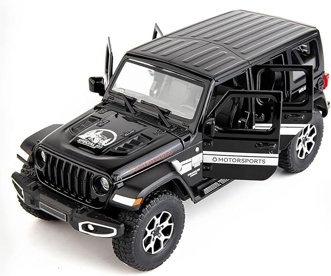 Off-Road 7 Door Jeep Wrangler Alloy Toy Car 1:22 Off-Road 7 Door Jeep Wrangler Alloy Toy Car 1:22