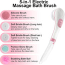 Multifunctional Electric Bath Brush MYS-02 - TUZZUT Qatar Online Shopping