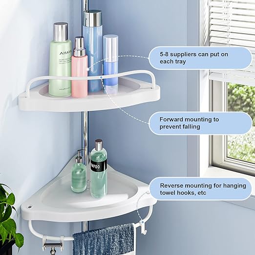 4 Tier Multi-Corner Shelf 4 Tier Multi-Corner Shelf