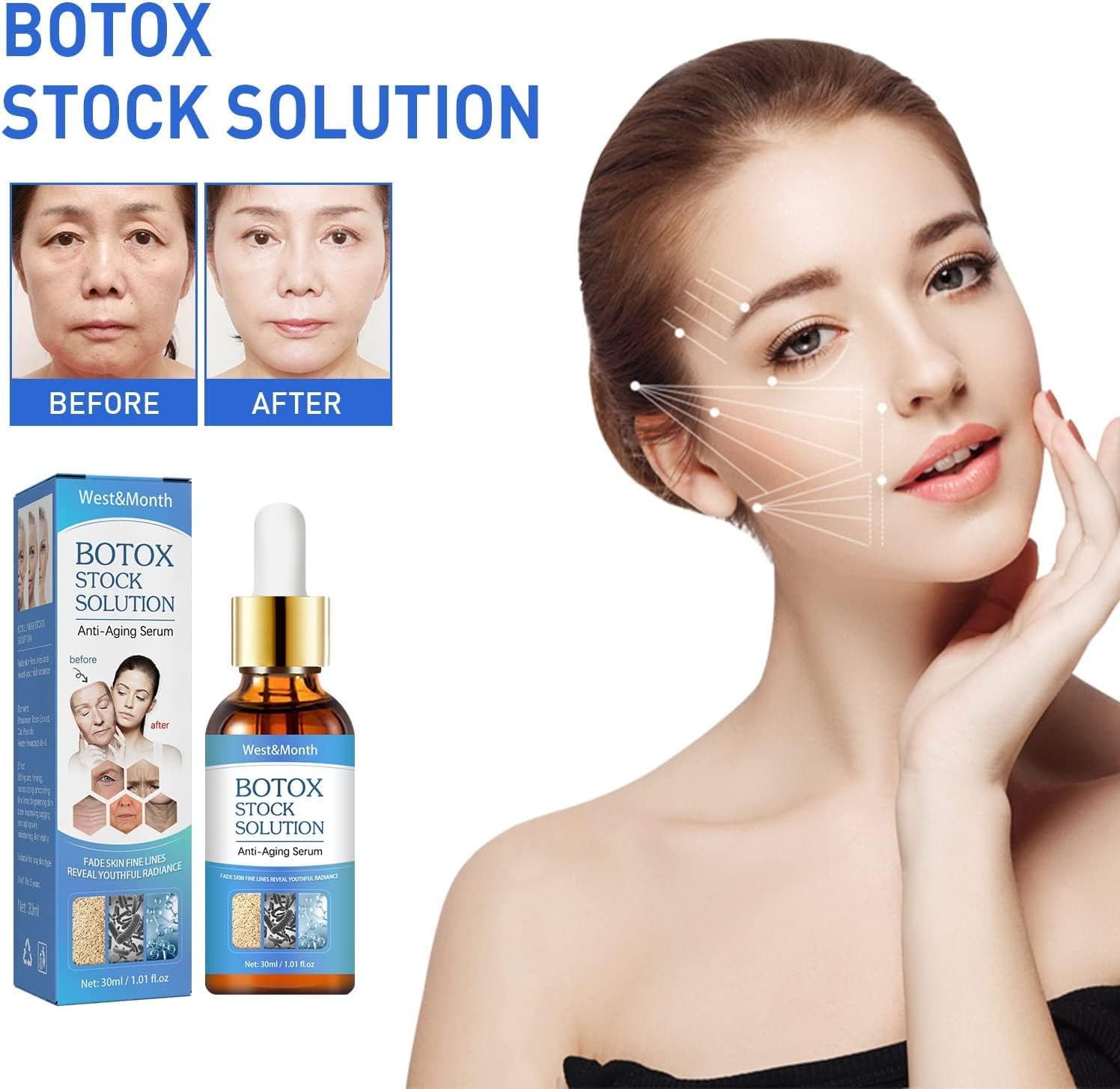 West And Month Anti-Aging Serum -30ml West And Month Anti-Aging Serum -30ml