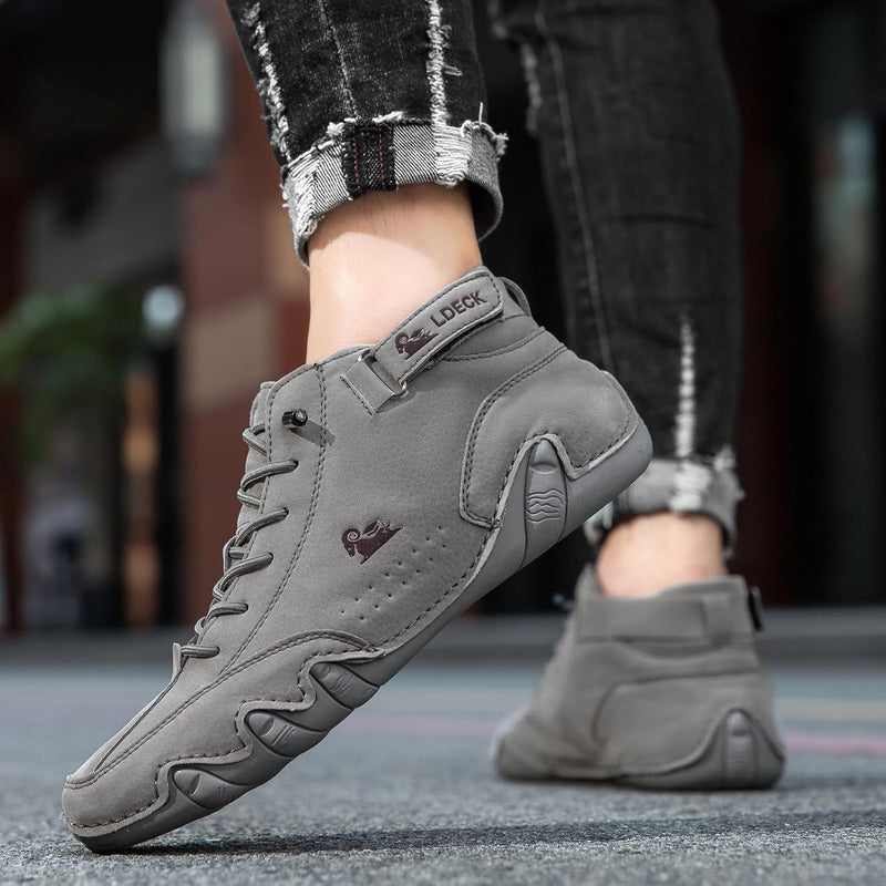 Men's Leather Ankle Boots 7005981 - TUZZUT Qatar Online Shopping