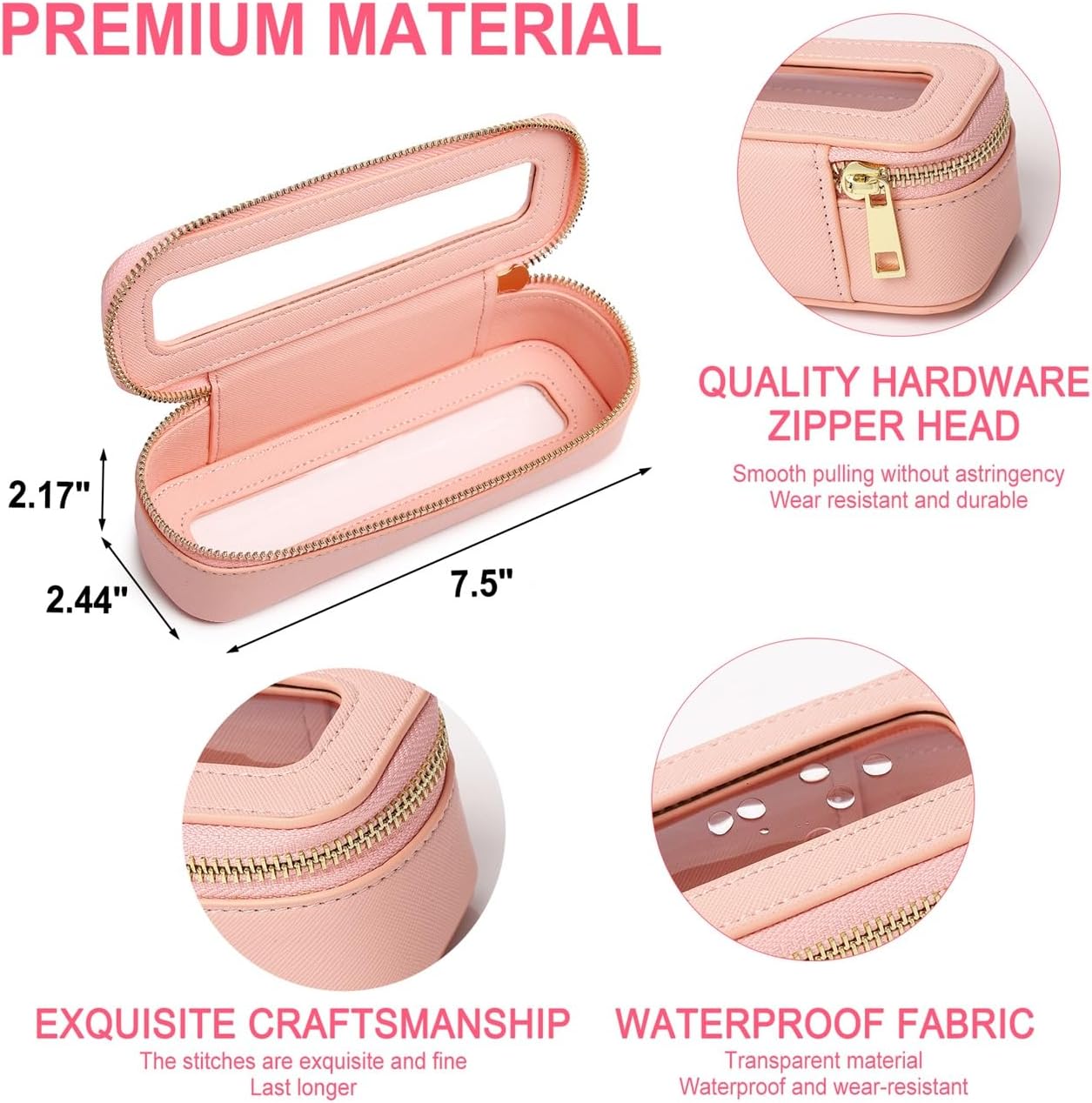 Portable transparent Makeup Bag Portable transparent Makeup Bag
