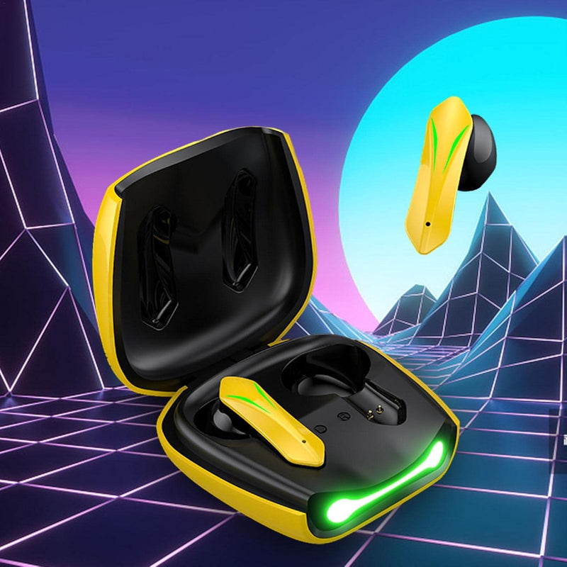 Ear Headphones,Wireless Stereo 5.2 in Ear Touch Control Headphone Low Latency Handsfree | Wireless Stereo Ear Buds Built-in Mic Headset Immersive Sound