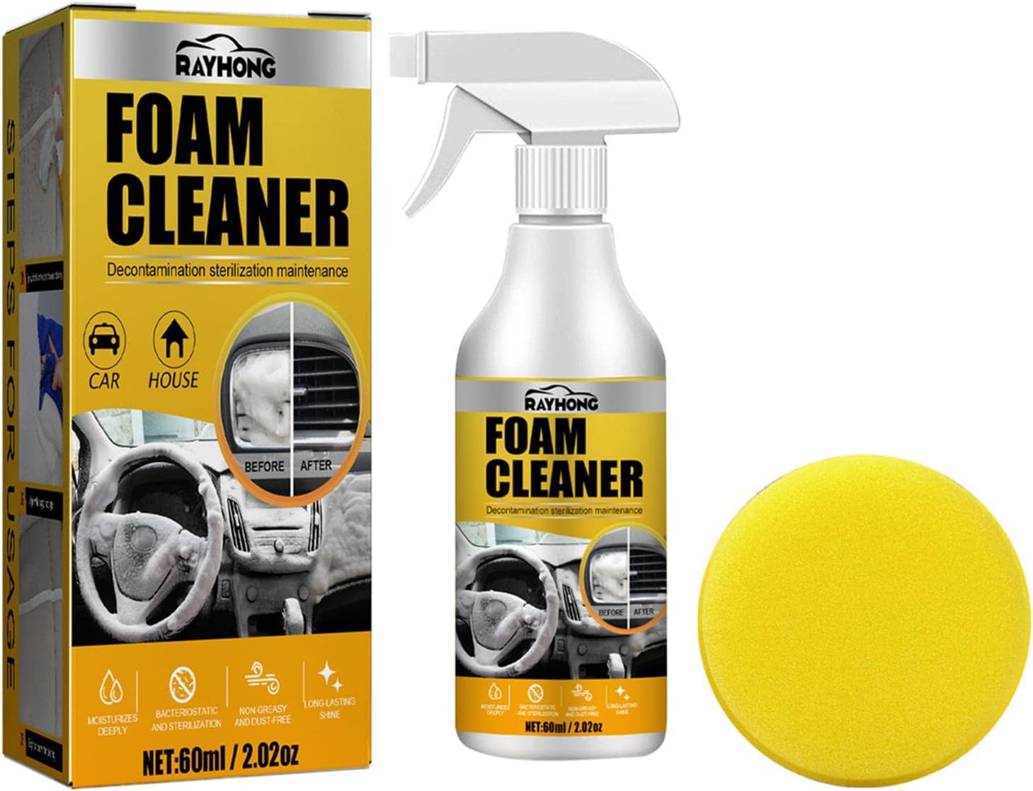 Rayhong Foam Cleaner 60ml Rayhong Foam Cleaner 60ml
