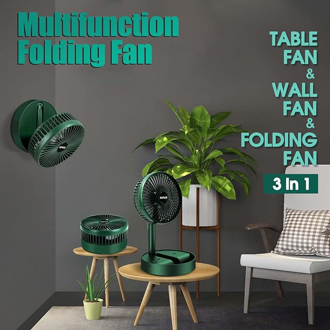 USB Rechargeable Telescopic Folding Fan USB Rechargeable Telescopic Folding Fan