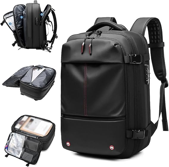 60L Expandable Travel Vacuum Backpack S45218 - TUZZUT Qatar Online Shopping