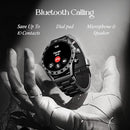 Smart Watch w/ 1.32" (3.3 cm) HD Display, Luxurious Metal Body Design X5052221 - TUZZUT Qatar Online Shopping