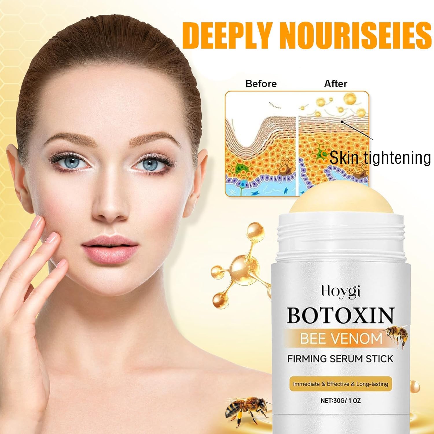 Hoygi-Botoxin Bee Venom Firming Serum Stick 30g Hoygi-Botoxin Bee Venom Firming Serum Stick 30g