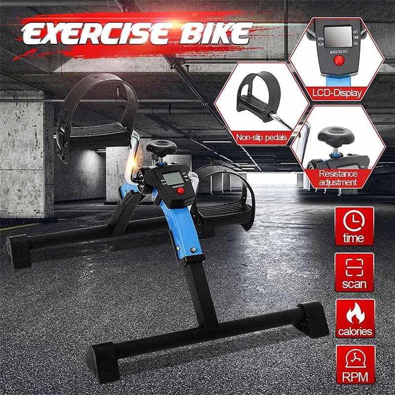 Mini Foldable Cycle Pedal Exerciser for Leg and Arm - TUZZUT Qatar Online Shopping