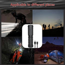 Mini Portable Multi Function Bright Flashlight with 3 Modes, LED Flashlight - Tuzzut.com Qatar Online Shopping