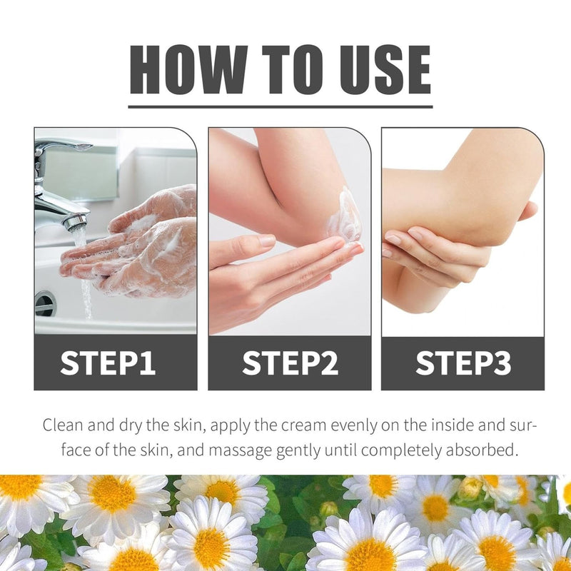 Bleaching Cream for the Inside of the Thighs, Skin Whitening Cream with Vitamin C and Pearl Extract, Improving Skin Tone Dark, 30 g - TUZZUT Qatar Online Shopping