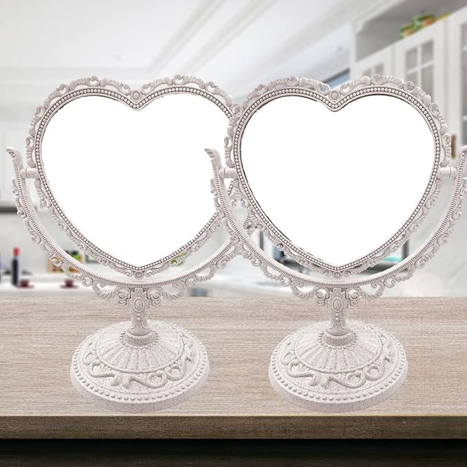 Heart Shaped Cosmetic Mirror S4623256