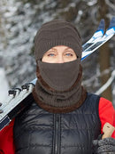 Winter Beanie Hat and Scarf Set  Neck Warmer Knit Caps for Men and Women S4679591 - TUZZUT Qatar Online Shopping
