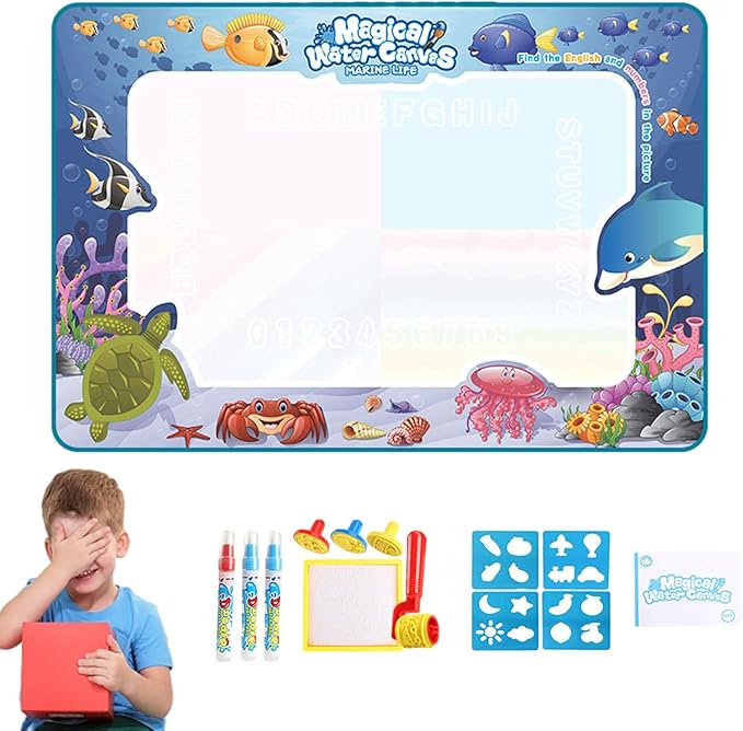 Water Magic Painting Doodle Board Toy 332514 - TUZZUT Qatar Online Shopping