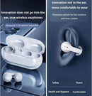 Bone Conduction Headphones with Ear Clip Wireless Earbuds, Bone Conduction Wireless Earbuds E01