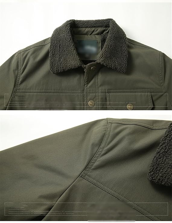 Men's Thick Fleece Jacket FJ4442 - TUZZUT Qatar Online Shopping