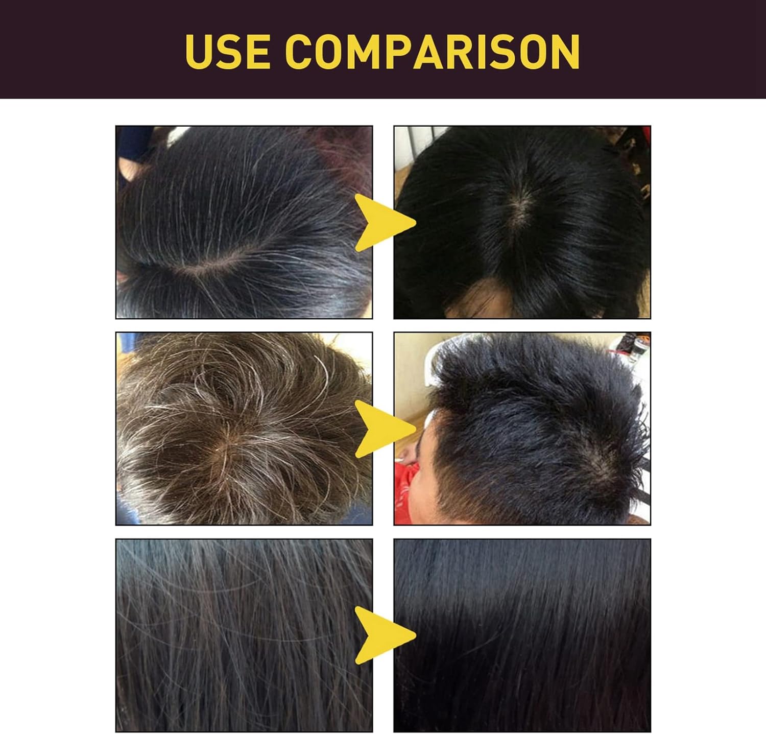 EELHOE Black Hair Dye Shampoo 100ML EELHOE Black Hair Dye Shampoo 100ML