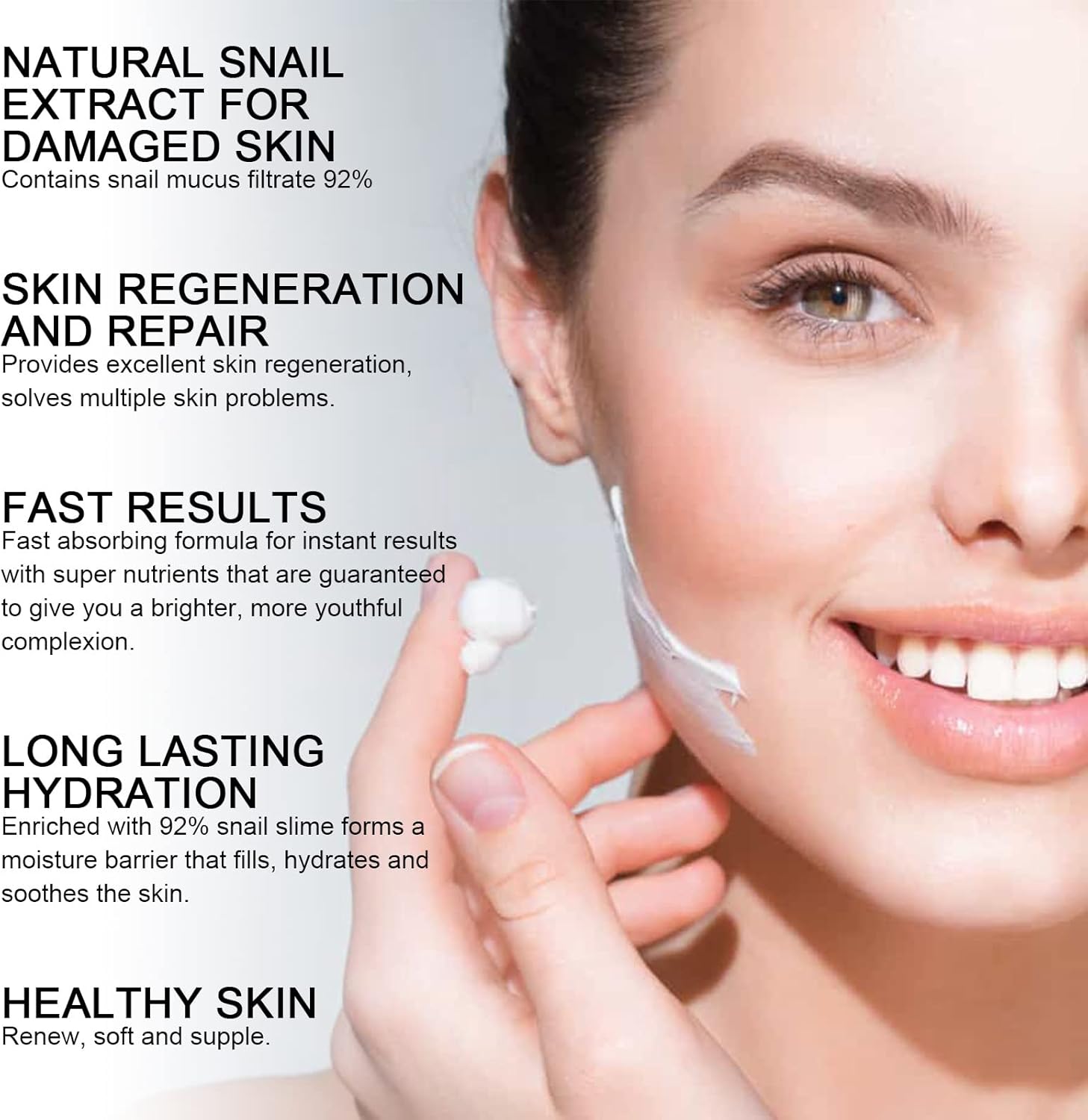 Ouhoe Advanced Snail 92 All-in-One Cream - 100g Ouhoe Advanced Snail 92 All-in-One Cream - 100g