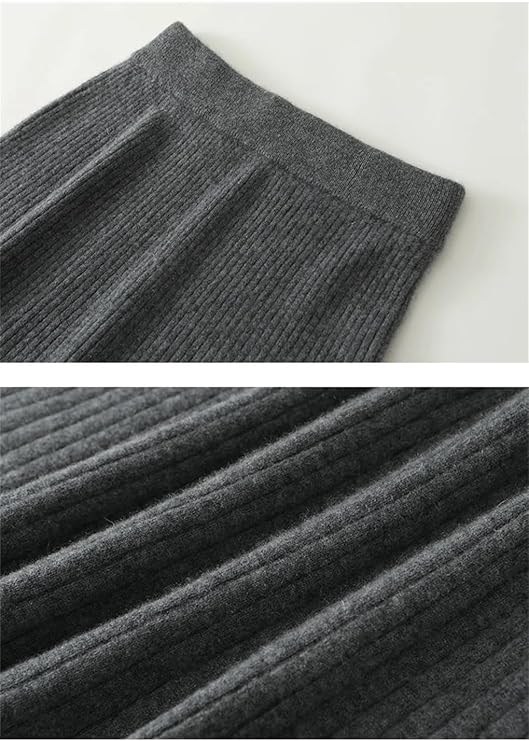 Women's Wool Woolen Half Length Swing Skirt Women's Wool Woolen Half Length Swing Skirt