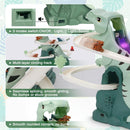 Dinosaur Climbing  Stair Toys Roller Coaster Toy with Music Light Educational Puzzle Playset