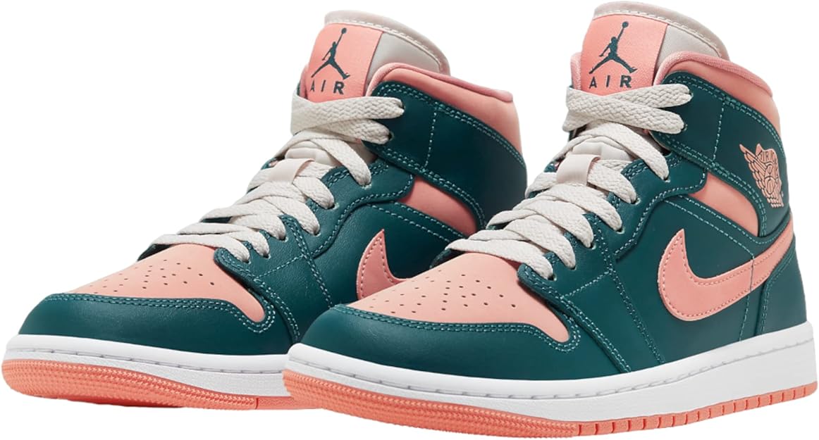 Mid Dark Teal Green Pink Shoes BQ6472 Mid Dark Teal Green Pink Shoes BQ6472