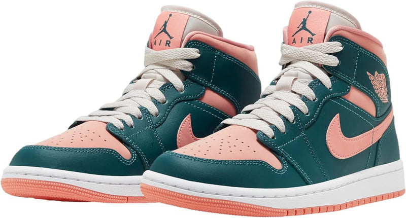 Mid Dark Teal Green Pink Shoes BQ6472 - TUZZUT Qatar Online Shopping