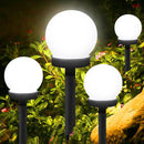 Solar Water Proof Round Ball Light For Garden  B-331343 - TUZZUT Qatar Online Shopping