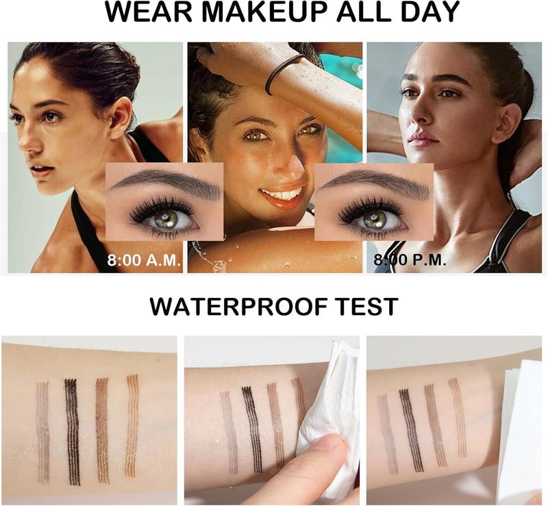 QIC Eyebrow 4 Tip Brow Pencil - TUZZUT Qatar Online Shopping