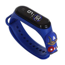 Smart Watch LED Band for Boys & Girls Captain America 1538447 - TUZZUT Qatar Online Shopping
