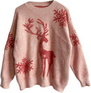 Women's  Long Sleeve Xmas Sweater Shirt B194219 - TUZZUT Qatar Online Shopping