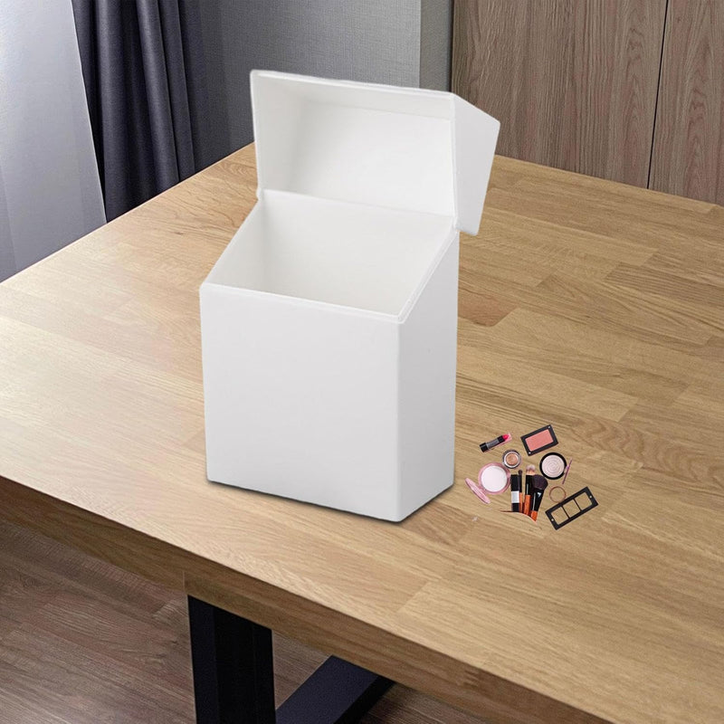 Small Storage Box with Flip Top Lid Office Home School Pantry Desk Organizer - TUZZUT Qatar Online Shopping