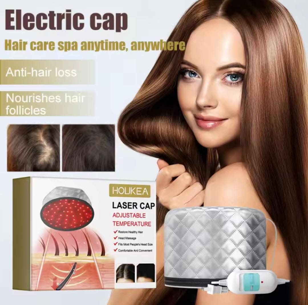 HOUKEA Hair Care Heating Hat HOUKEA Hair Care Heating Hat
