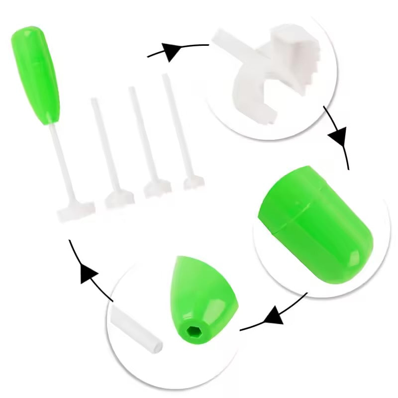 4pcs/set Vegetable Corer Spiral Potato Cutter S3168402 4pcs/set Vegetable Corer Spiral Potato Cutter S3168402