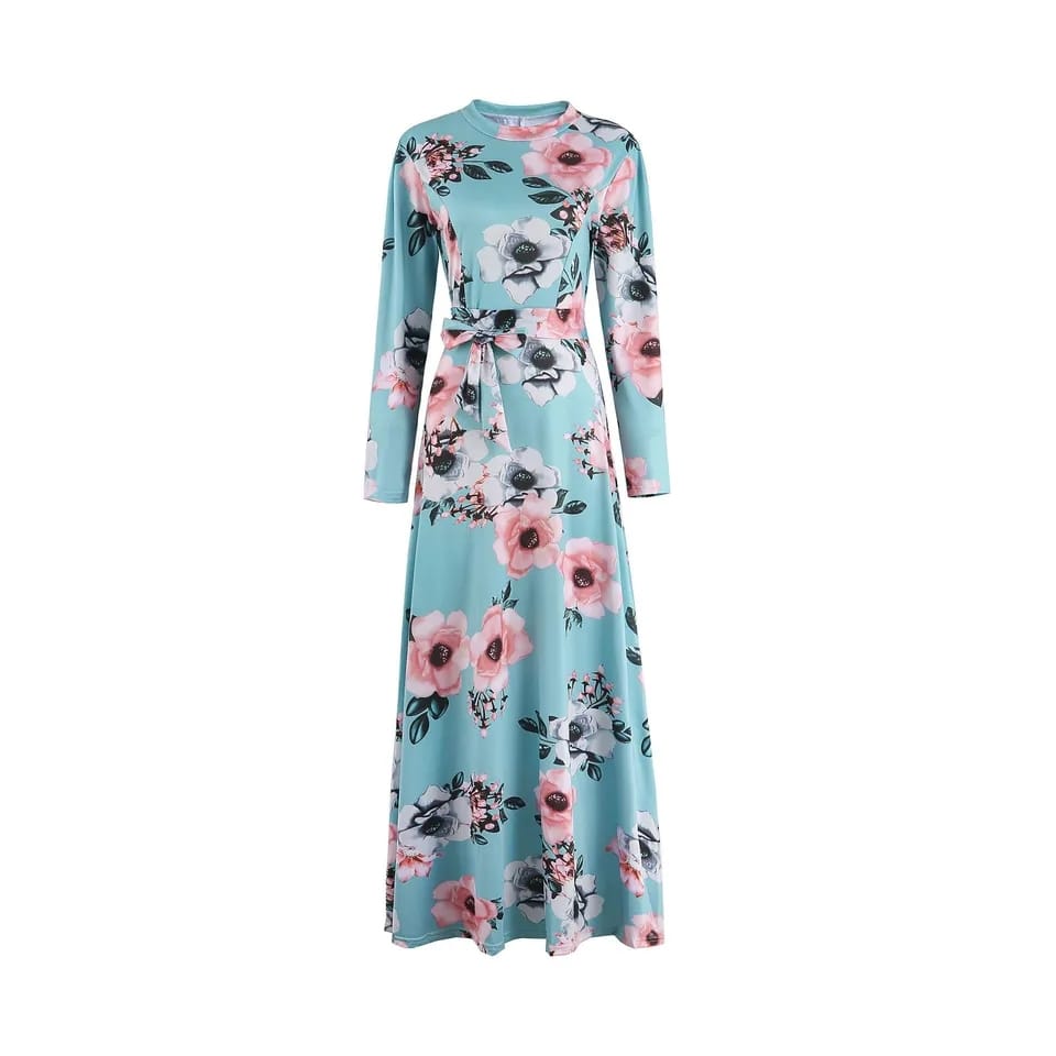 Women Dress New Spring European American Posed Printing Full Sleeve With Loose women's Clothing S1684641 Women Dress New Spring European American Posed Printing Full Sleeve With Loose women's Clothing S1684641