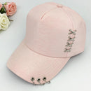 Women  Fashion Baseball Cap with Rings   S1477127 - TUZZUT Qatar Online Shopping