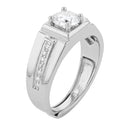 Women Fashion Silver Diamond Stone Ring 523167 - TUZZUT Qatar Online Shopping