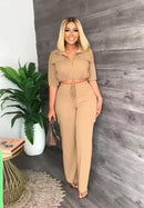 Women's Tops Pants 2 Piece Outfits Sets    B75940 - TUZZUT Qatar Online Shopping