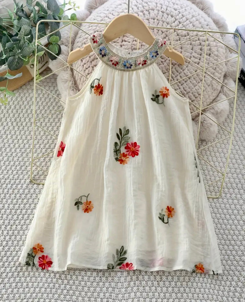 Baby Girl Dress Sleeveless Dressss Crew Neck 1663297 Baby Girl Dress Sleeveless Dressss Crew Neck 1663297