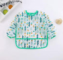 Kids Waterproof Toddler Long Sleeve Art Smock Feeding Bib Apron   911529 - TUZZUT Qatar Online Shopping