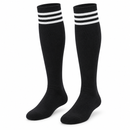 1Pair Men’s Black Knee-High Football Socks CDP501