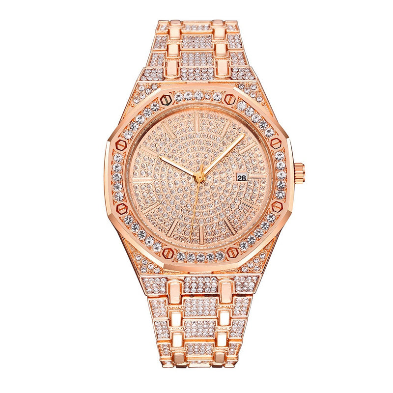 Luxury Diamond Wrist Watch W7501 - TUZZUT Qatar Online Shopping